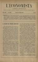 L'economista: gazzetta settimanale di scienza economica, finanza, commercio, banchi, ferrovie e degli interessi privati - A.32 (1905) n.1608, 26 febbraio