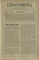 L'economista: gazzetta settimanale di scienza economica, finanza, commercio, banchi, ferrovie e degli interessi privati - A.33 (1906) n.1699, 25 novembre