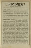 L'economista: gazzetta settimanale di scienza economica, finanza, commercio, banchi, ferrovie e degli interessi privati - A.33 (1906) n.1671, 13 maggio