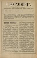 L'economista: gazzetta settimanale di scienza economica, finanza, commercio, banchi, ferrovie e degli interessi privati - A.32 (1905) n.1638, 24 settembre