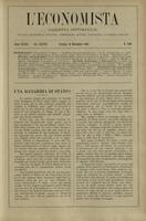 L'economista: gazzetta settimanale di scienza economica, finanza, commercio, banchi, ferrovie e degli interessi privati - A.33 (1906) n.1698, 18 novembre