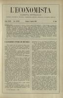 L'economista: gazzetta settimanale di scienza economica, finanza, commercio, banchi, ferrovie e degli interessi privati - A.33 (1906) n.1683, 5 agosto