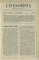 L'economista: gazzetta settimanale di scienza economica, finanza, commercio, banchi, ferrovie e degli interessi privati - A.33 (1906) n.1674, 3 giugno