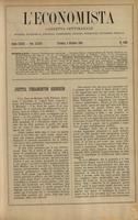 L'economista: gazzetta settimanale di scienza economica, finanza, commercio, banchi, ferrovie e degli interessi privati - A.32 (1905) n.1640, 8 ottobre