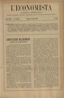 L'economista: gazzetta settimanale di scienza economica, finanza, commercio, banchi, ferrovie e degli interessi privati - A.32 (1905) n.1616, 23 aprile