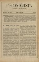 L'economista: gazzetta settimanale di scienza economica, finanza, commercio, banchi, ferrovie e degli interessi privati - A.32 (1905) n.1622, 4 giugno
