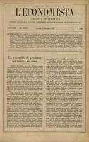 L'economista: gazzetta settimanale di scienza economica, finanza, commercio, banchi, ferrovie e degli interessi privati - A.32 (1905) n.1649, 10 dicembre