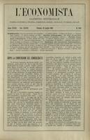 L'economista: gazzetta settimanale di scienza economica, finanza, commercio, banchi, ferrovie e degli interessi privati - A.33 (1906) n.1682, 29 luglio