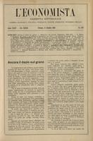 L'economista: gazzetta settimanale di scienza economica, finanza, commercio, banchi, ferrovie e degli interessi privati - A.35 (1908) n.1797, 11 ottobre