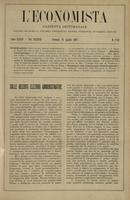 L'economista: gazzetta settimanale di scienza economica, finanza, commercio, banchi, ferrovie e degli interessi privati - A.34 (1907) n.1733, 21 luglio