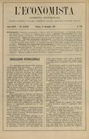 L'economista: gazzetta settimanale di scienza economica, finanza, commercio, banchi, ferrovie e degli interessi privati - A.34 (1907) n.1749, 10 novembre