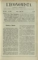 L'economista: gazzetta settimanale di scienza economica, finanza, commercio, banchi, ferrovie e degli interessi privati - A.35 (1908) n.1783, 5 luglio