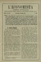 L'economista: gazzetta settimanale di scienza economica, finanza, commercio, banchi, ferrovie e degli interessi privati - A.40 (1913) n.2056, 28 settembre