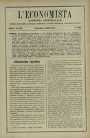 L'economista: gazzetta settimanale di scienza economica, finanza, commercio, banchi, ferrovie e degli interessi privati - A.40 (1913) n.2066, 7 dicembre
