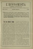 L'economista: gazzetta settimanale di scienza economica, finanza, commercio, banchi, ferrovie e degli interessi privati - A.40 (1913) n.2051, 24 agosto