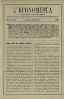 L'economista: gazzetta settimanale di scienza economica, finanza, commercio, banchi, ferrovie e degli interessi privati - A.40 (1913) n.2058, 12 ottobre