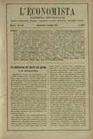 L'economista: gazzetta settimanale di scienza economica, finanza, commercio, banchi, ferrovie e degli interessi privati - A.40 (1913) n.2053, 7 settembre