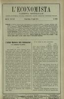 L'economista: gazzetta settimanale di scienza economica, finanza, commercio, banchi, ferrovie e degli interessi privati - A.40 (1913) n.2045, 13 luglio