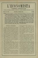 L'economista: gazzetta settimanale di scienza economica, finanza, commercio, banchi, ferrovie e degli interessi privati - A.40 (1913) n.2063, 16 novembre