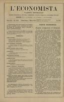 L'economista: gazzetta settimanale di scienza economica, finanza, commercio, banchi, ferrovie e degli interessi privati - A.42 (1915) n.2131, 7 marzo