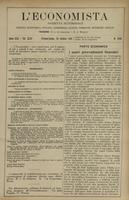 L'economista: gazzetta settimanale di scienza economica, finanza, commercio, banchi, ferrovie e degli interessi privati - A.42 (1915) n.2164, 24 ottobre