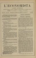 L'economista: gazzetta settimanale di scienza economica, finanza, commercio, banchi, ferrovie e degli interessi privati - A.42 (1915) n.2128, 14 febbraio