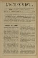 L'economista: gazzetta settimanale di scienza economica, finanza, commercio, banchi, ferrovie e degli interessi privati - A.41 (1914) n.2118, 6 dicembre