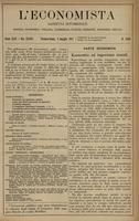 L'economista: gazzetta settimanale di scienza economica, finanza, commercio, banchi, ferrovie e degli interessi privati - A.44 (1917) n.2244, 6 maggio