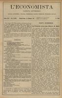 L'economista: gazzetta settimanale di scienza economica, finanza, commercio, banchi, ferrovie e degli interessi privati - A.44 (1917) n.2233, 18 febbraio