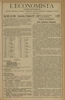 L'economista: gazzetta settimanale di scienza economica, finanza, commercio, banchi, ferrovie e degli interessi privati - A.44 (1917) n.2277, 23 dicembre