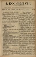 L'economista: gazzetta settimanale di scienza economica, finanza, commercio, banchi, ferrovie e degli interessi privati - A.44 (1917) n.2242, 22 aprile
