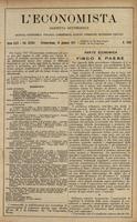 L'economista: gazzetta settimanale di scienza economica, finanza, commercio, banchi, ferrovie e degli interessi privati - A.44 (1917) n.2228, 14 gennaio