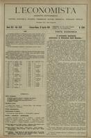 L'economista: gazzetta settimanale di scienza economica, finanza, commercio, banchi, ferrovie e degli interessi privati - A.45 (1918) n.2294, 21 aprile