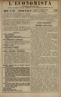 L'economista: gazzetta settimanale di scienza economica, finanza, commercio, banchi, ferrovie e degli interessi privati - A.44 (1917) n.2256, 29 luglio