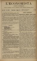 L'economista: gazzetta settimanale di scienza economica, finanza, commercio, banchi, ferrovie e degli interessi privati - A.44 (1917) n.2245, 13 maggio