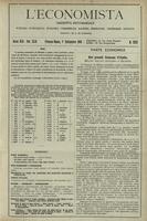 L'economista: gazzetta settimanale di scienza economica, finanza, commercio, banchi, ferrovie e degli interessi privati - A.45 (1918) n.2313, 1 settembre