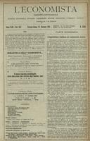 L'economista: gazzetta settimanale di scienza economica, finanza, commercio, banchi, ferrovie e degli interessi privati - A.46 (1919) n.2333, 19 gennaio