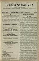 L'economista: gazzetta settimanale di scienza economica, finanza, commercio, banchi, ferrovie e degli interessi privati - A.46 (1919) n.2352, 1 giugno