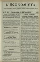 L'economista: gazzetta settimanale di scienza economica, finanza, commercio, banchi, ferrovie e degli interessi privati - A.46 (1919) n.2371, 12 ottobre