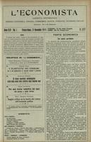 L'economista: gazzetta settimanale di scienza economica, finanza, commercio, banchi, ferrovie e degli interessi privati - A.46 (1919) n.2377, 23 novembre