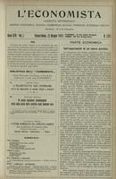 L'economista: gazzetta settimanale di scienza economica, finanza, commercio, banchi, ferrovie e degli interessi privati - A.46 (1919) n.2351, 25 maggio