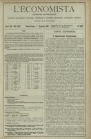 L'economista: gazzetta settimanale di scienza economica, finanza, commercio, banchi, ferrovie e degli interessi privati - A.45 (1918) n.2326, 1 dicembre