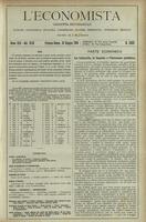 L'economista: gazzetta settimanale di scienza economica, finanza, commercio, banchi, ferrovie e degli interessi privati - A.45 (1918) n.2302, 16 giugno