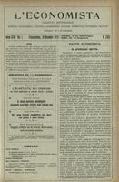 L'economista: gazzetta settimanale di scienza economica, finanza, commercio, banchi, ferrovie e degli interessi privati - A.46 (1919) n.2382, 28 dicembre