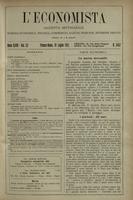 L'economista: gazzetta settimanale di scienza economica, finanza, commercio, banchi, ferrovie e degli interessi privati - A.48 (1921) n.2462, 10 luglio