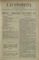L'economista: gazzetta settimanale di scienza economica, finanza, commercio, banchi, ferrovie e degli interessi privati - A.48 (1921) n.2467, 14 agosto