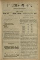 L'economista: gazzetta settimanale di scienza economica, finanza, commercio, banchi, ferrovie e degli interessi privati - A.48 (1921) n.2475, 9 ottobre