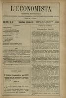 L'economista: gazzetta settimanale di scienza economica, finanza, commercio, banchi, ferrovie e degli interessi privati - A.48 (1921) n.2476, 16 ottobre