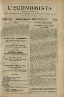 L'economista: gazzetta settimanale di scienza economica, finanza, commercio, banchi, ferrovie e degli interessi privati - A.47 (1920) n.2404, 30 maggio