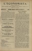 L'economista: gazzetta settimanale di scienza economica, finanza, commercio, banchi, ferrovie e degli interessi privati - A.47 (1920) n.2405, 6 giugno